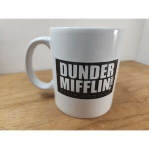 The Office Mug Dunder Mufflin‎ Paper Company On Both Sides Coffee Mug White NEW
